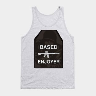 Based AR-15 Enjoyer Tank Top